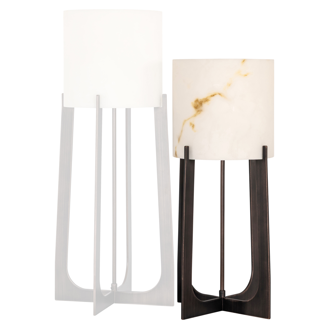 Tafellamp Loura bronze small - Afbeelding 5