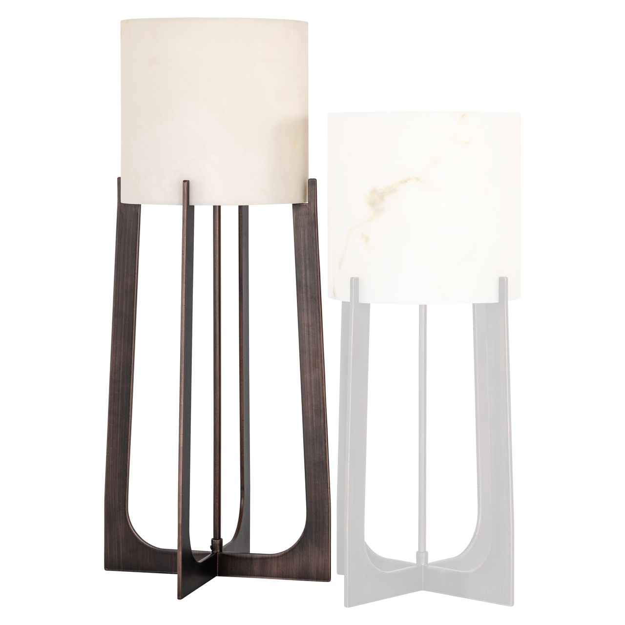 Tafellamp Loura bronze large - Afbeelding 5