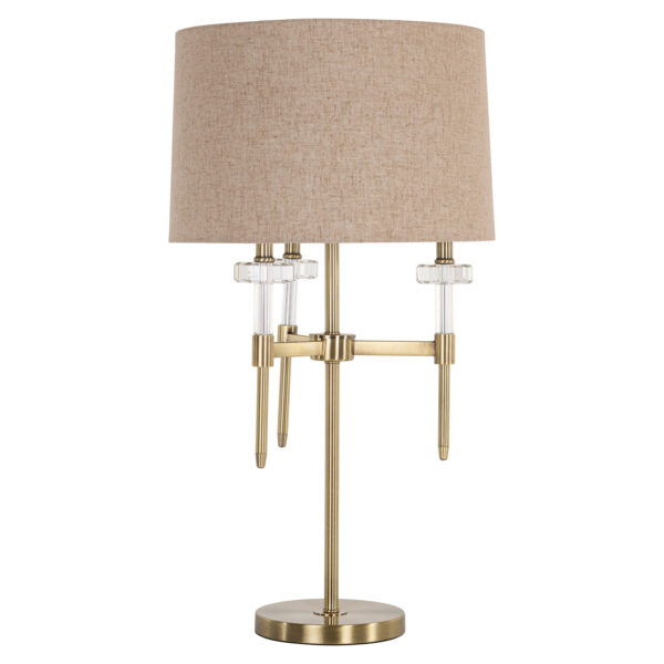 Tafellamp Josie brushed gold