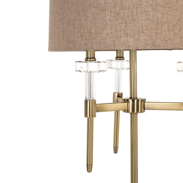 Tafellamp Josie brushed gold