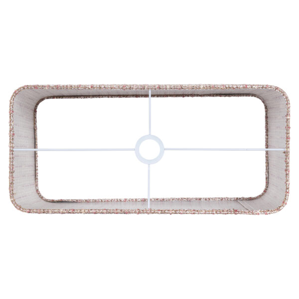 Lampenkap Live trendy rose rectangle large