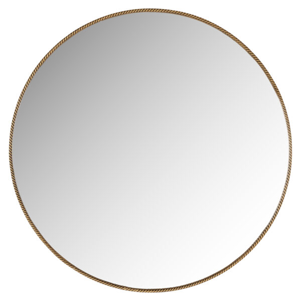 Spiegel Lavinia gold 90Ø