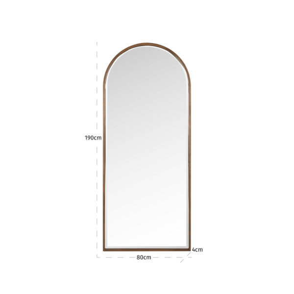 Spiegel Maylinn brushed gold