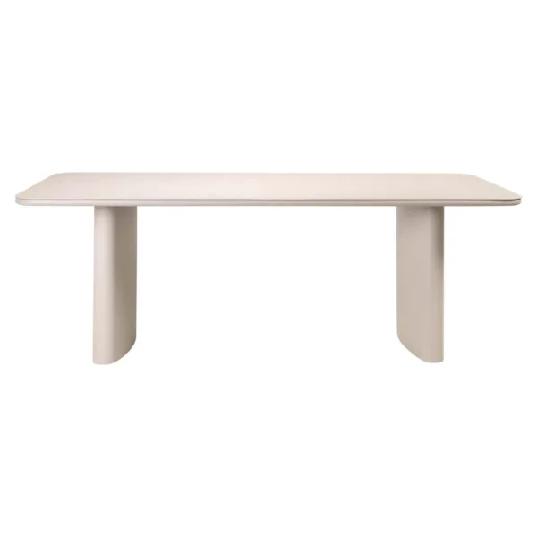 Outdoor eettafel Senza licht beige 220