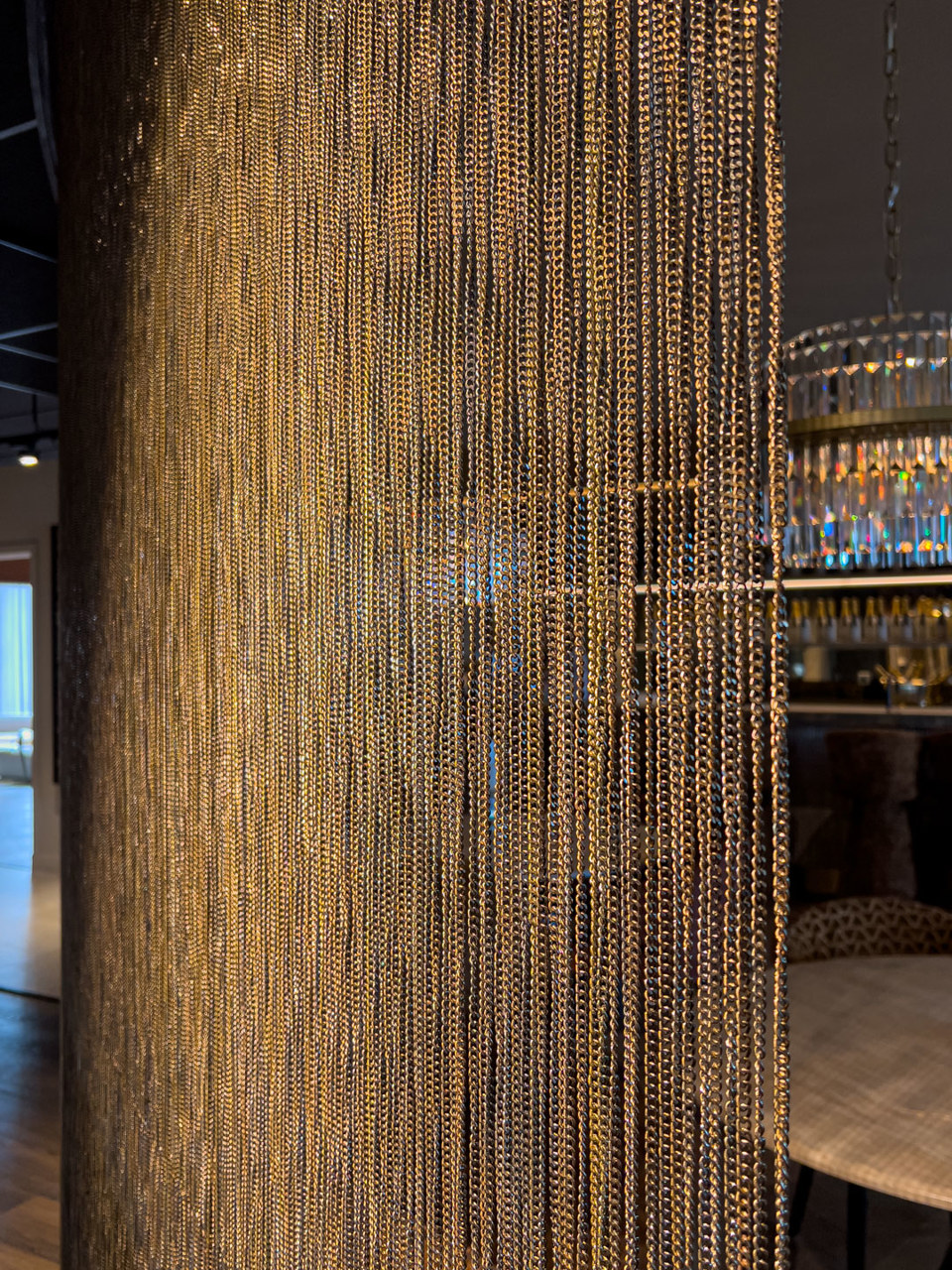 Decoratief object Curtain gold chain - Afbeelding 4
