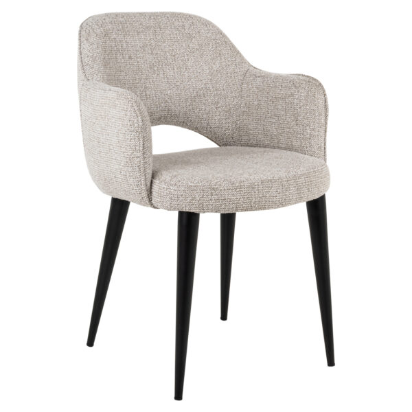 Eetkamerstoel Giovanna natural fancy fire retardant