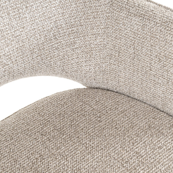 Eetkamerstoel Giovanna natural fancy fire retardant