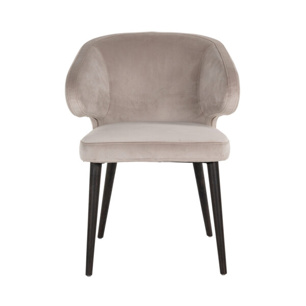 Eetkamerstoel Indigo khaki velvet