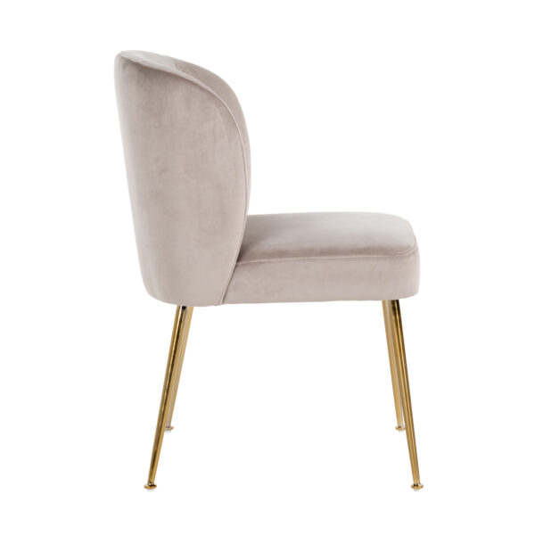 Eetkamerstoel Cannon khaki velvet