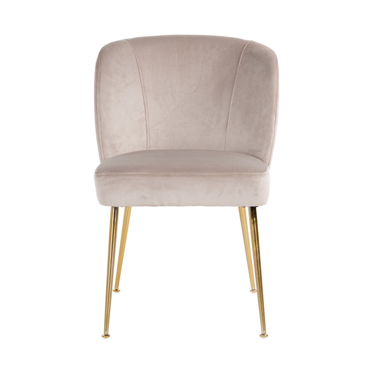 Eetkamerstoel Cannon khaki velvet - Afbeelding 5