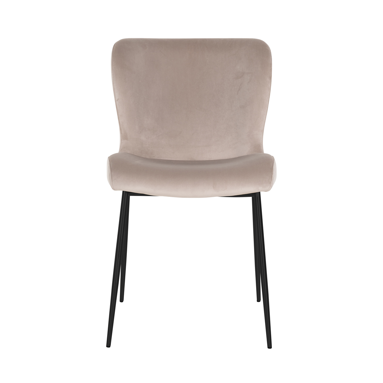 Eetkamerstoel Darby khaki velvet fire retardant (Set of 2) - Afbeelding 5