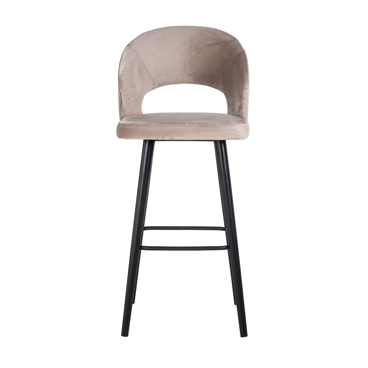 Barstoel Savoy khaki velvet - Afbeelding 5