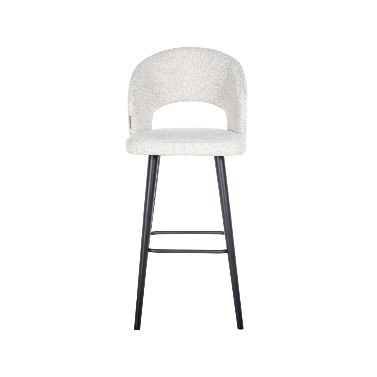 Barstoel Savoy white bouclé - Afbeelding 5