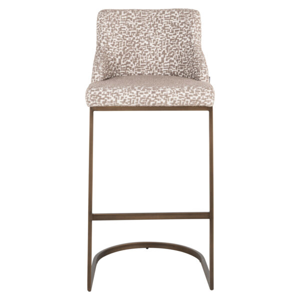 Barstoel Bolton natural geo (Set of 2)