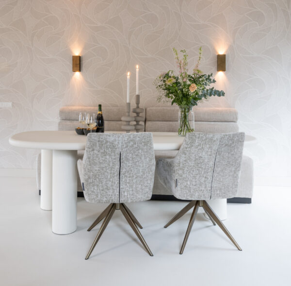 Eetkamerstoel Lisonne pearl island swivel