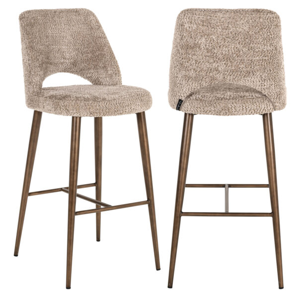 Barstoel Delphine lovely nature fire retardant