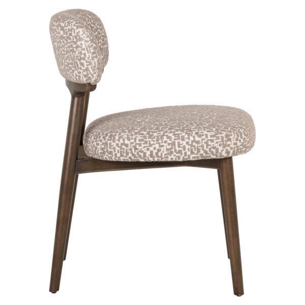 Eetkamerstoel Basker natural geo (Set of 2)