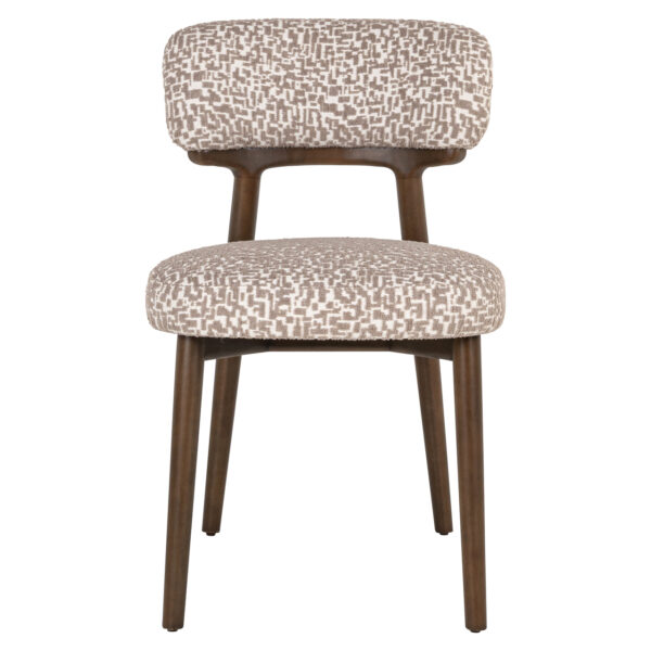 Eetkamerstoel Basker natural geo (Set of 2)