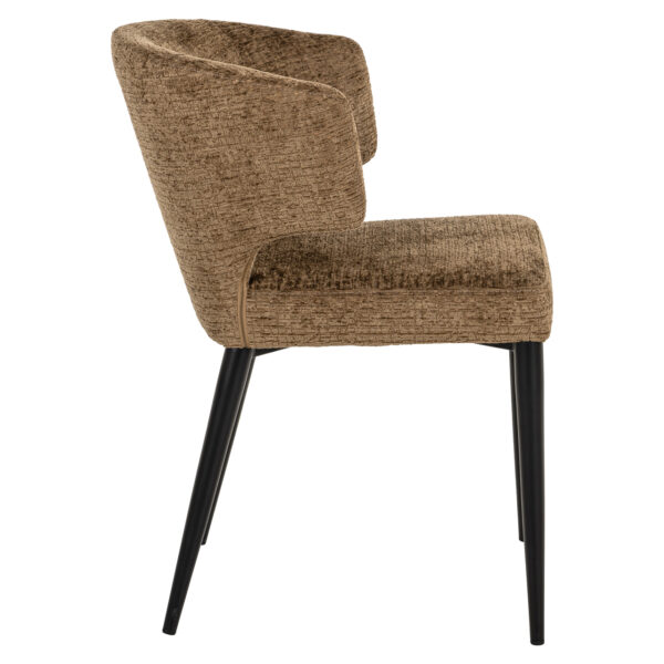 Eetkamerstoel Taylor brandy fusion fire retardant
