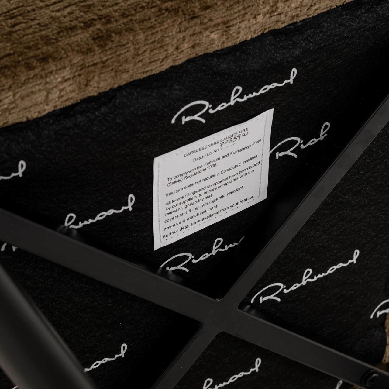 Eetkamerstoel Taylor brandy fusion fire retardant - Afbeelding 10