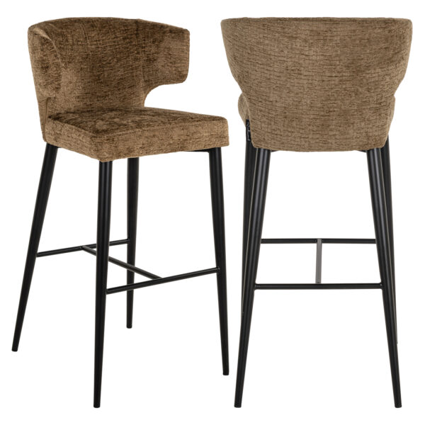 Barstoel Taylor brandy fusion fire retardant