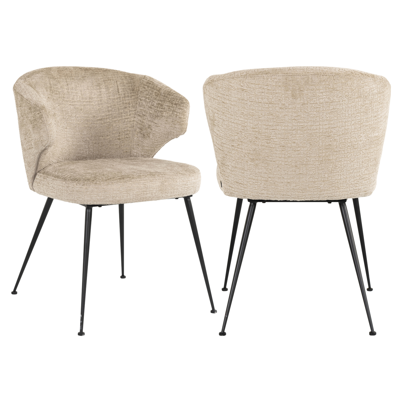 Eetkamerstoel Xandra desert fusion fire retardant