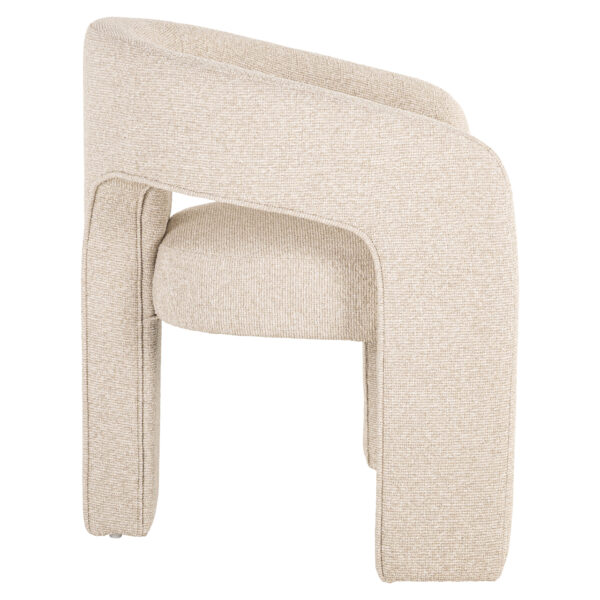 Eetkamerstoel Belle biscotti fire retardant