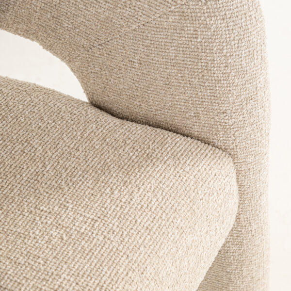 Eetkamerstoel Belle biscotti fire retardant
