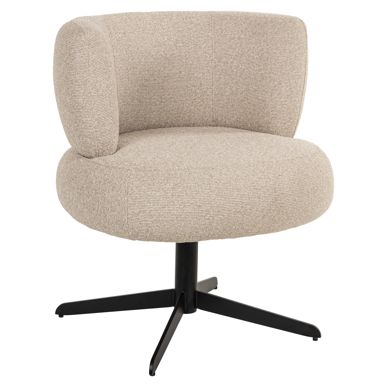 Eetkamerstoel Alexis biscotti swivel - Afbeelding 2