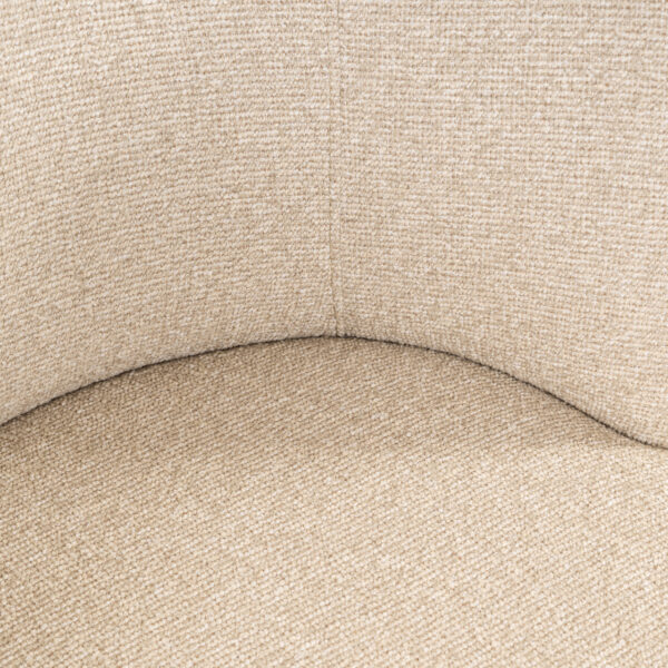 Eetkamerstoel Alexis biscotti swivel