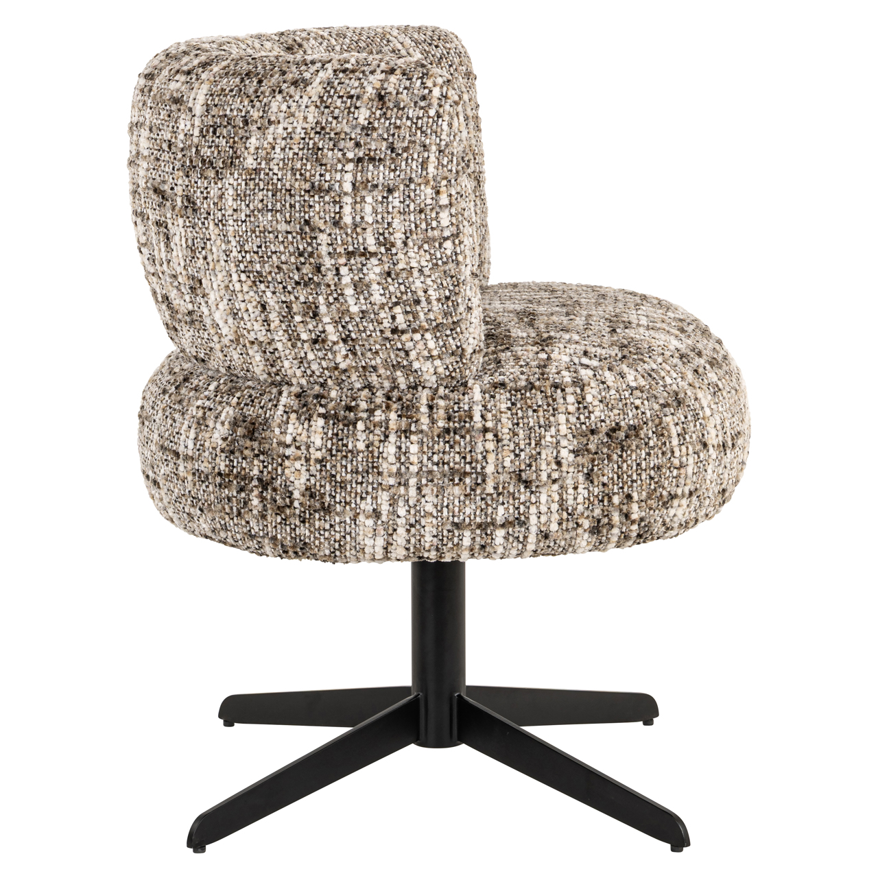 Eetkamerstoel Alexis brown omara swivel - Afbeelding 3