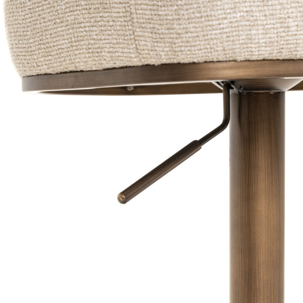 Barstoel Cheyenne biscotti swivel
