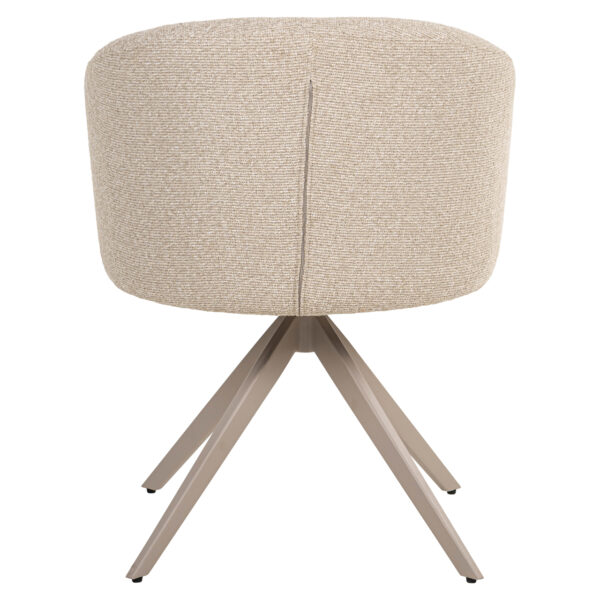 Eetkamerstoel Olivia biscotti swivel