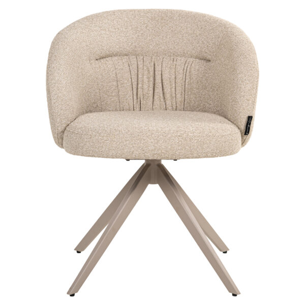 Eetkamerstoel Olivia biscotti swivel