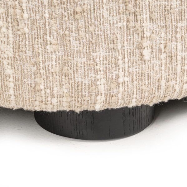 Bank Pandora beige angora lounge right