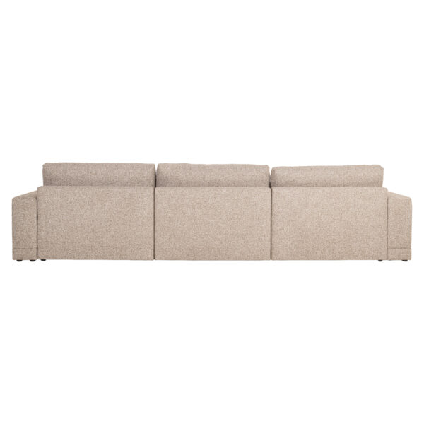 Bank Trentino cayenne brown 3,5-seater + lounge left or right