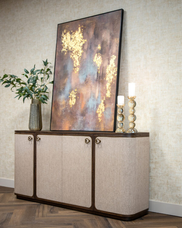 Wall art Golden gleam gold