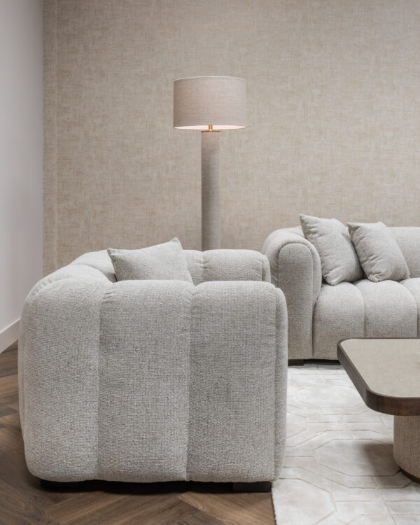 Vloerlamp Joline beige