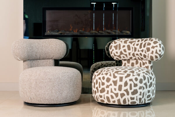 Lounge stoel Kaya weave brown
