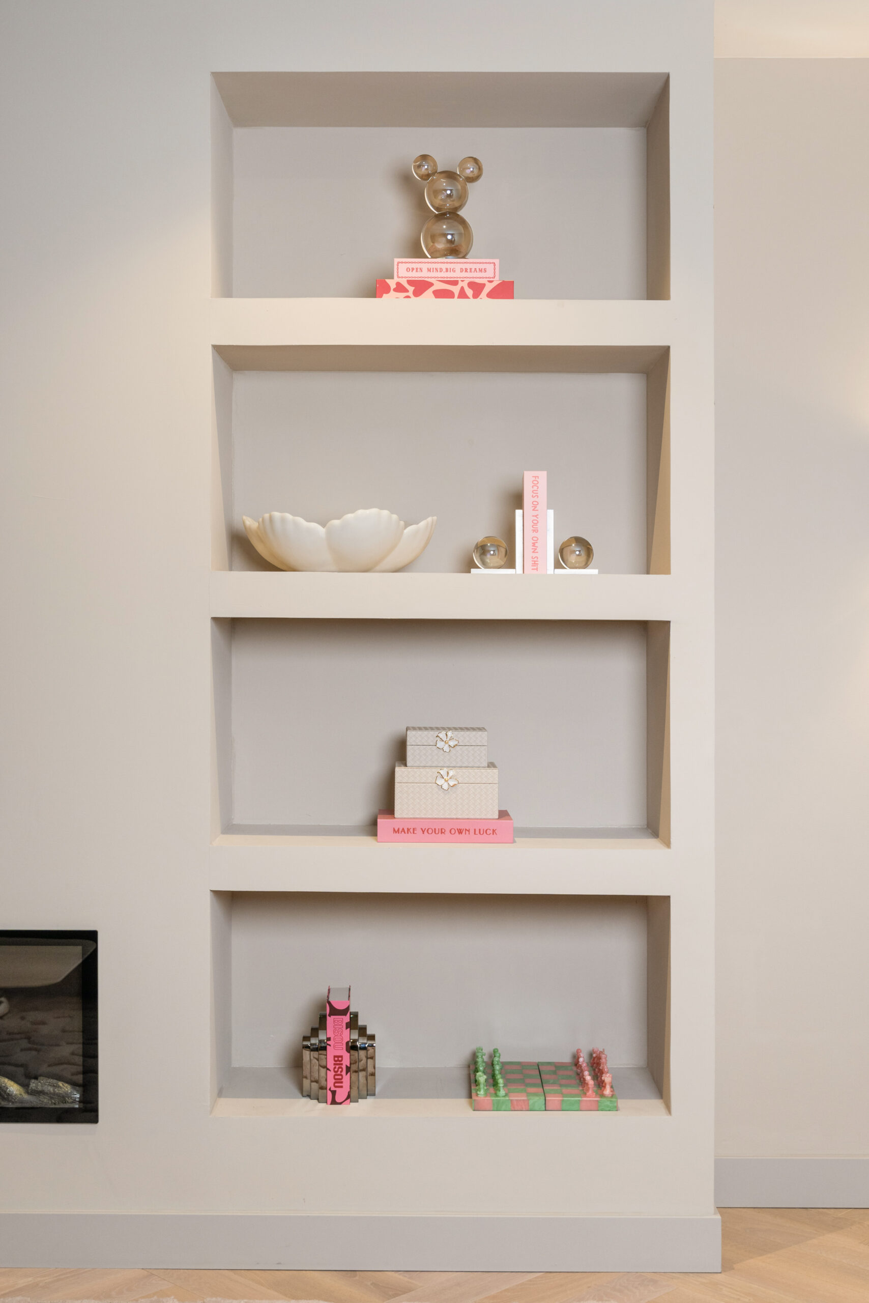 Decoratief spel Azalea pink/green - Afbeelding 6