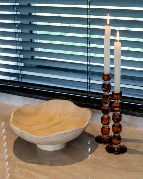 Schaal Meauve beige