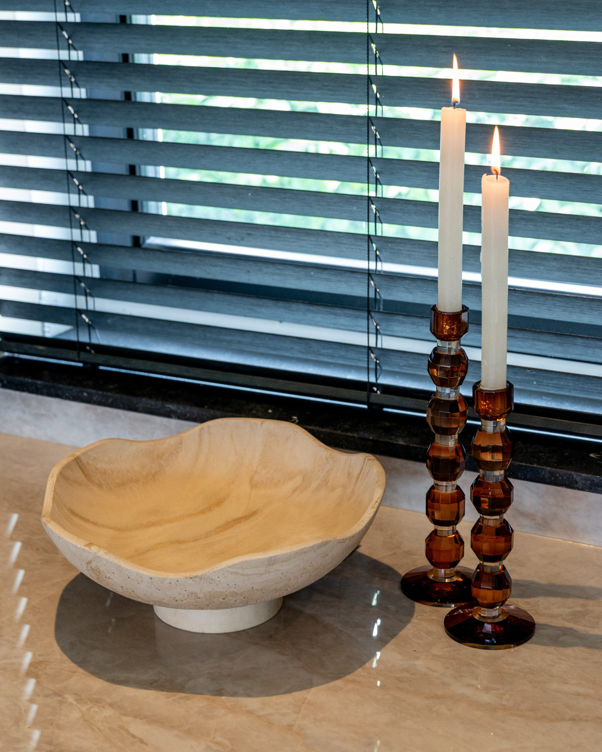 Schaal Meauve beige - Afbeelding 3
