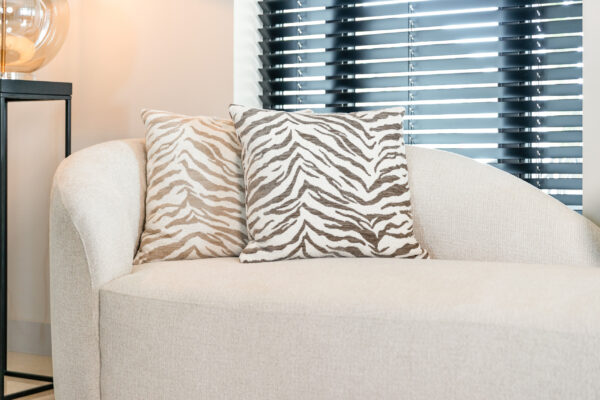 Kussen Eliza beige tiger