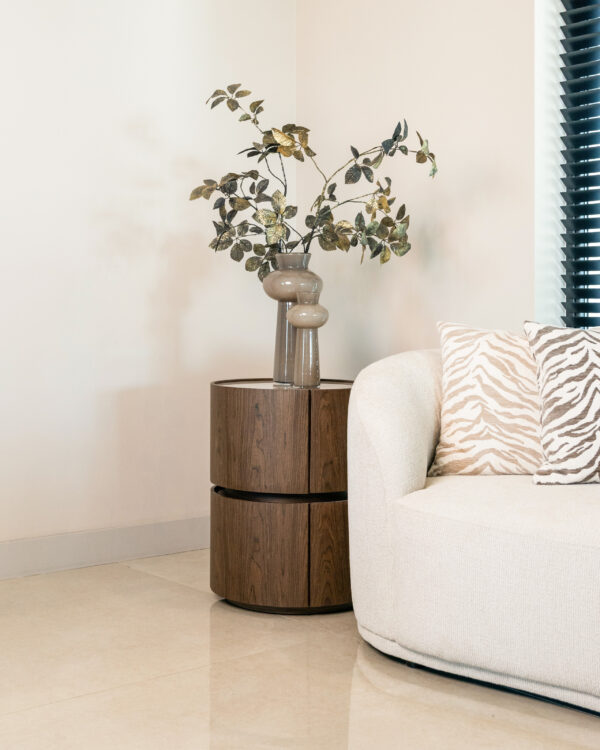 Nachtkastje Ellery brown 2-drawers