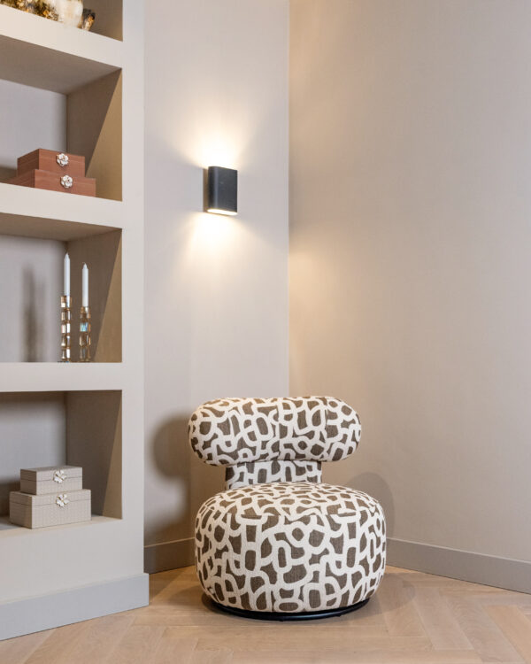 Lounge stoel Kaya weave brown