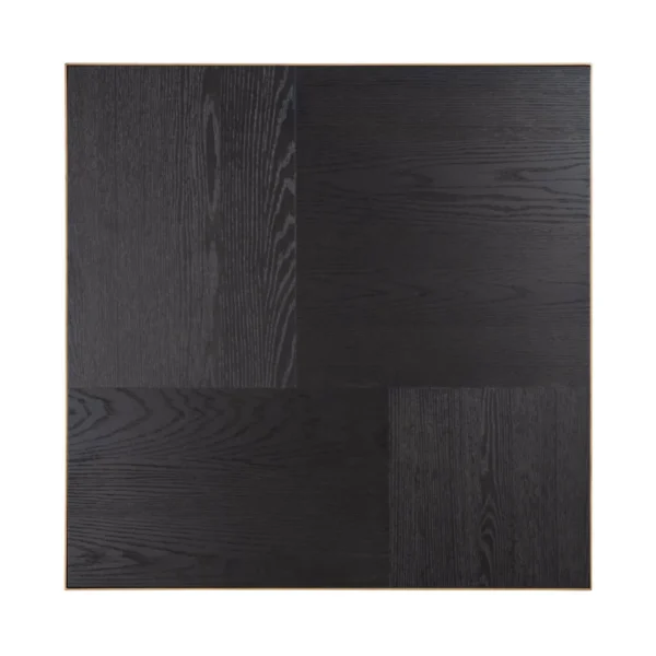 Salontafel Cambon donkerbruin 90x90