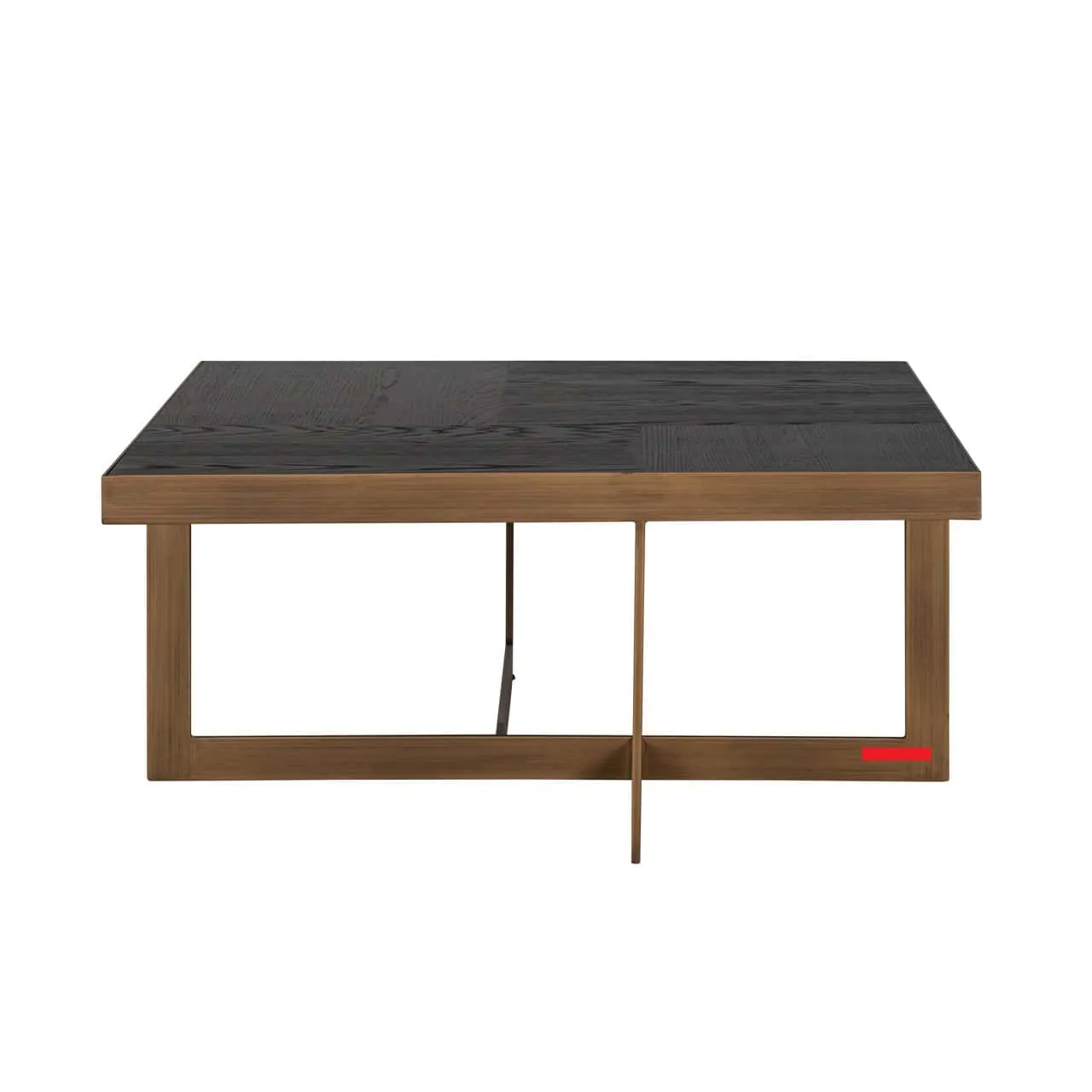 Salontafel Cambon donkerbruin 90x90