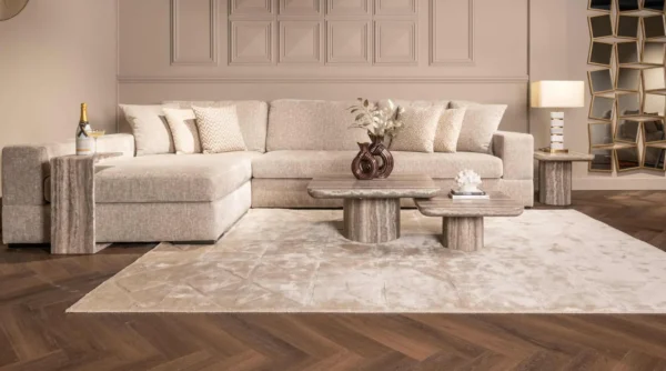 Salontafel Dulce grijs (denizly) (Set van 2)