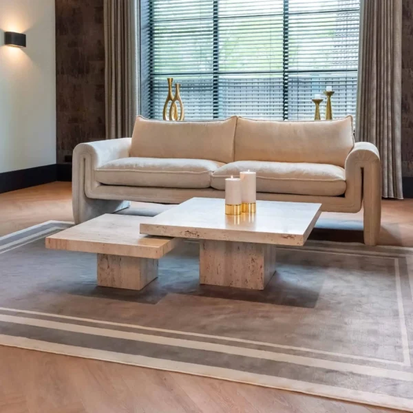 Salontafel La Cantera beige (Set van 2)