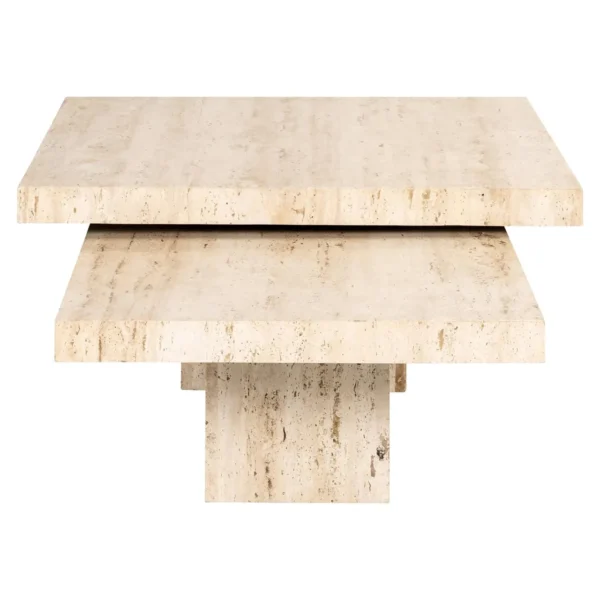 Salontafel La Cantera beige (Set van 2)
